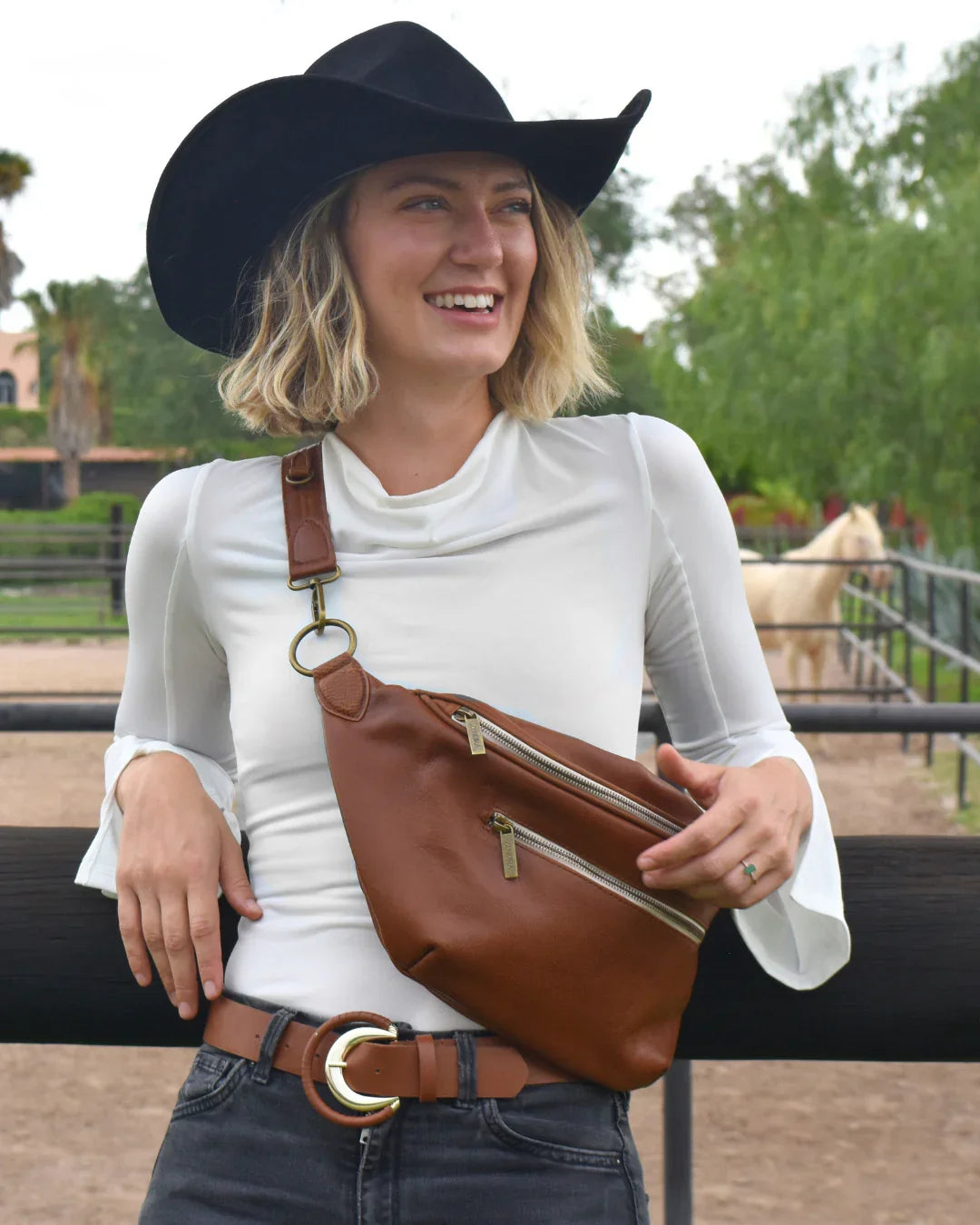 The Saturday | Luxe Concealed Carry Crossbody by Zendira