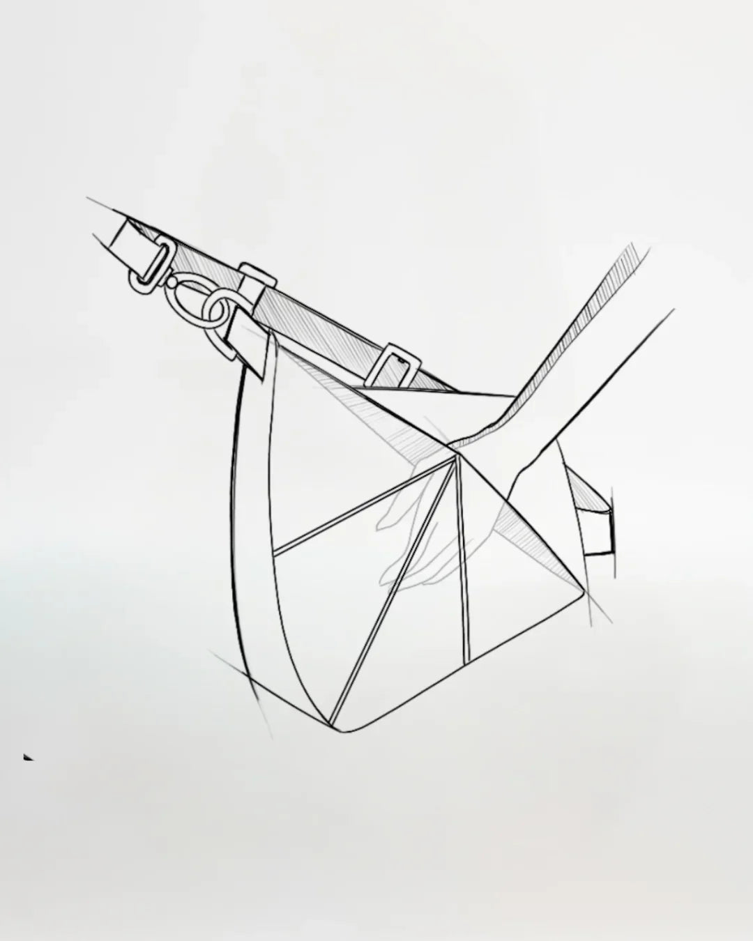 The Origami | Designer Concealed Carry Bag by Zendira