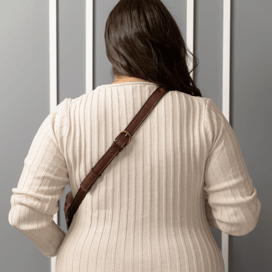 The Full Size Friday | Luxury Leather Crossbody Bag by Zendira