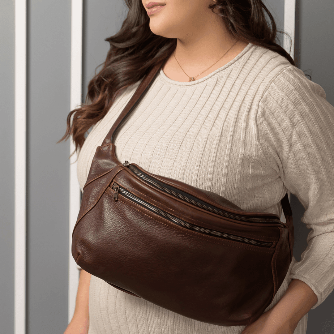 The Full Size Friday | Luxury Leather Crossbody Bag by Zendira