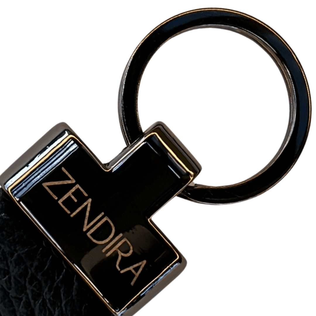 Keyring Wristlet | Designer Leather Accessory by Zendira