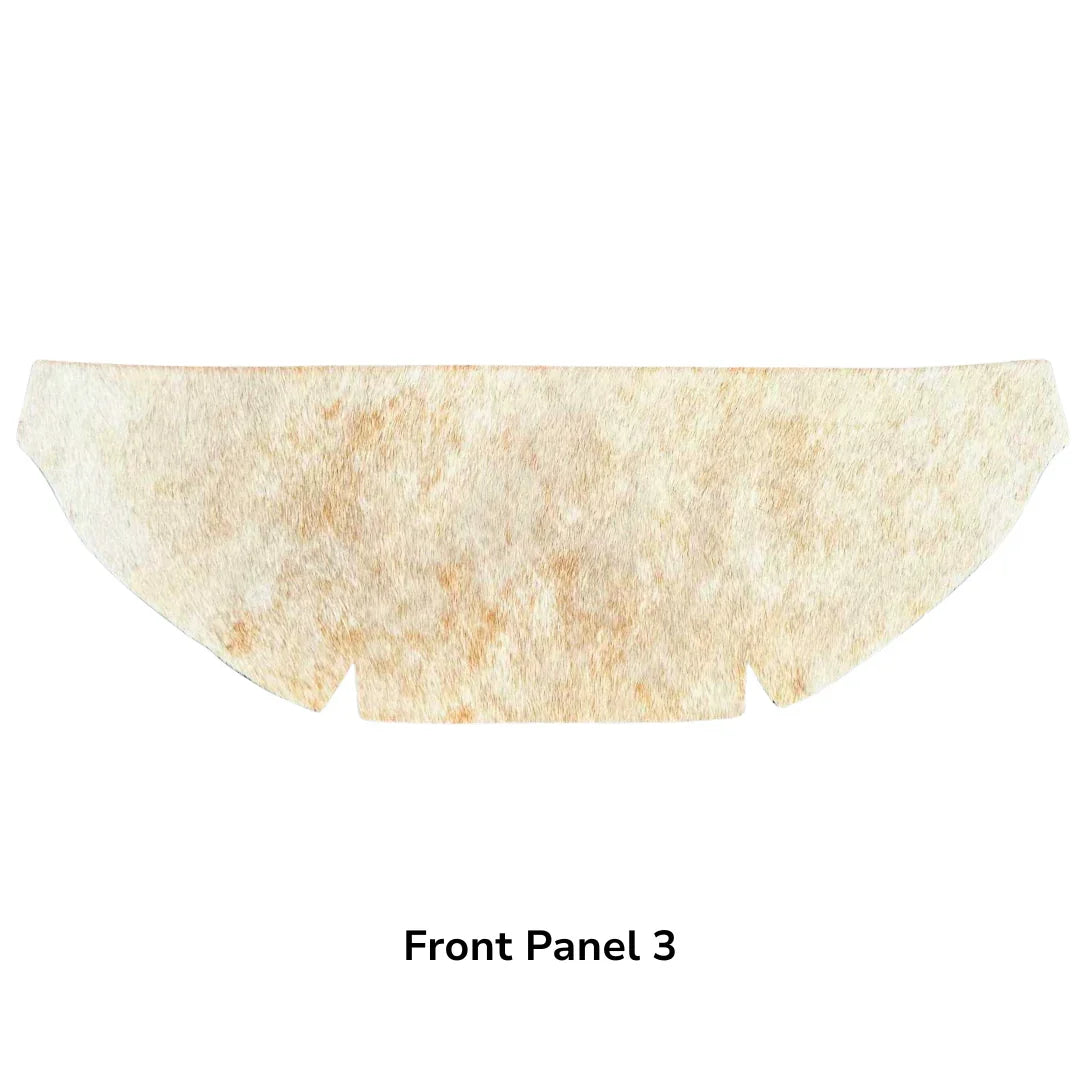 Front panel for the Jessie Harrison x Zendira January drop of the Saturday concealed carry bag.