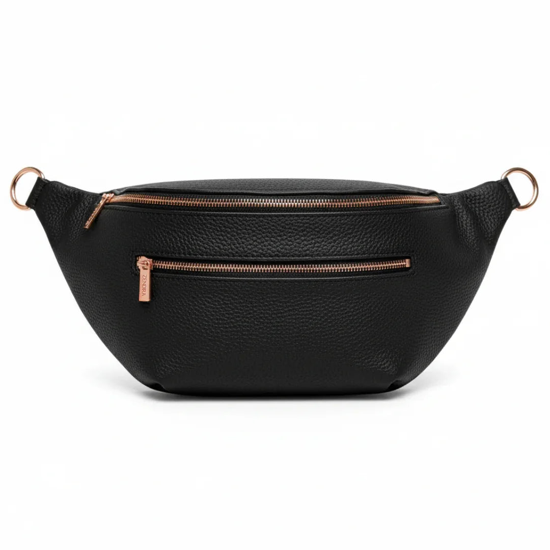 Zendira Saturday concealed carry bag in black rose