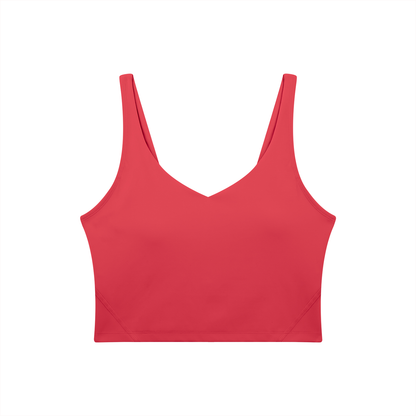 V-Neck Yoga Sports Bra