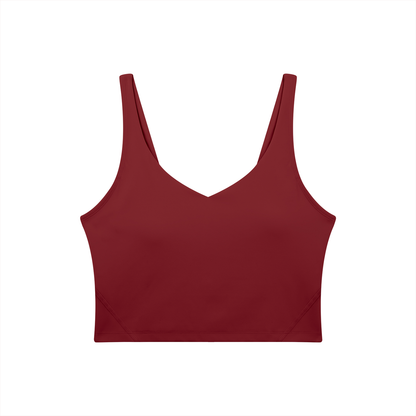 V-Neck Yoga Sports Bra