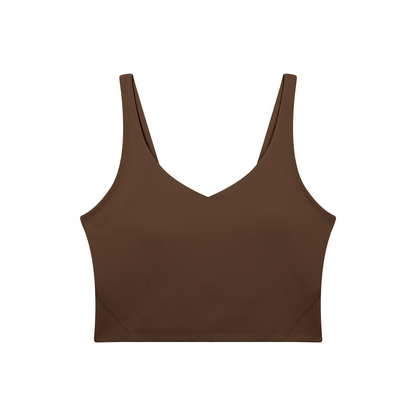 V-Neck Yoga Sports Bra