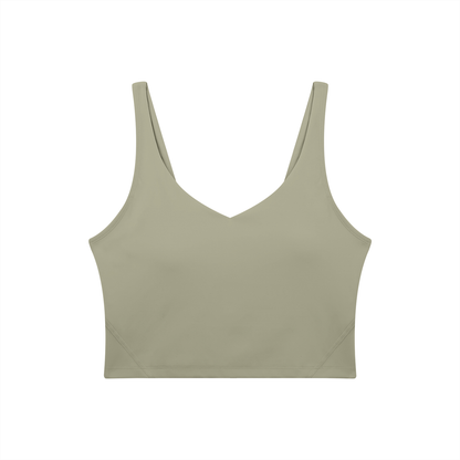 V-Neck Yoga Sports Bra