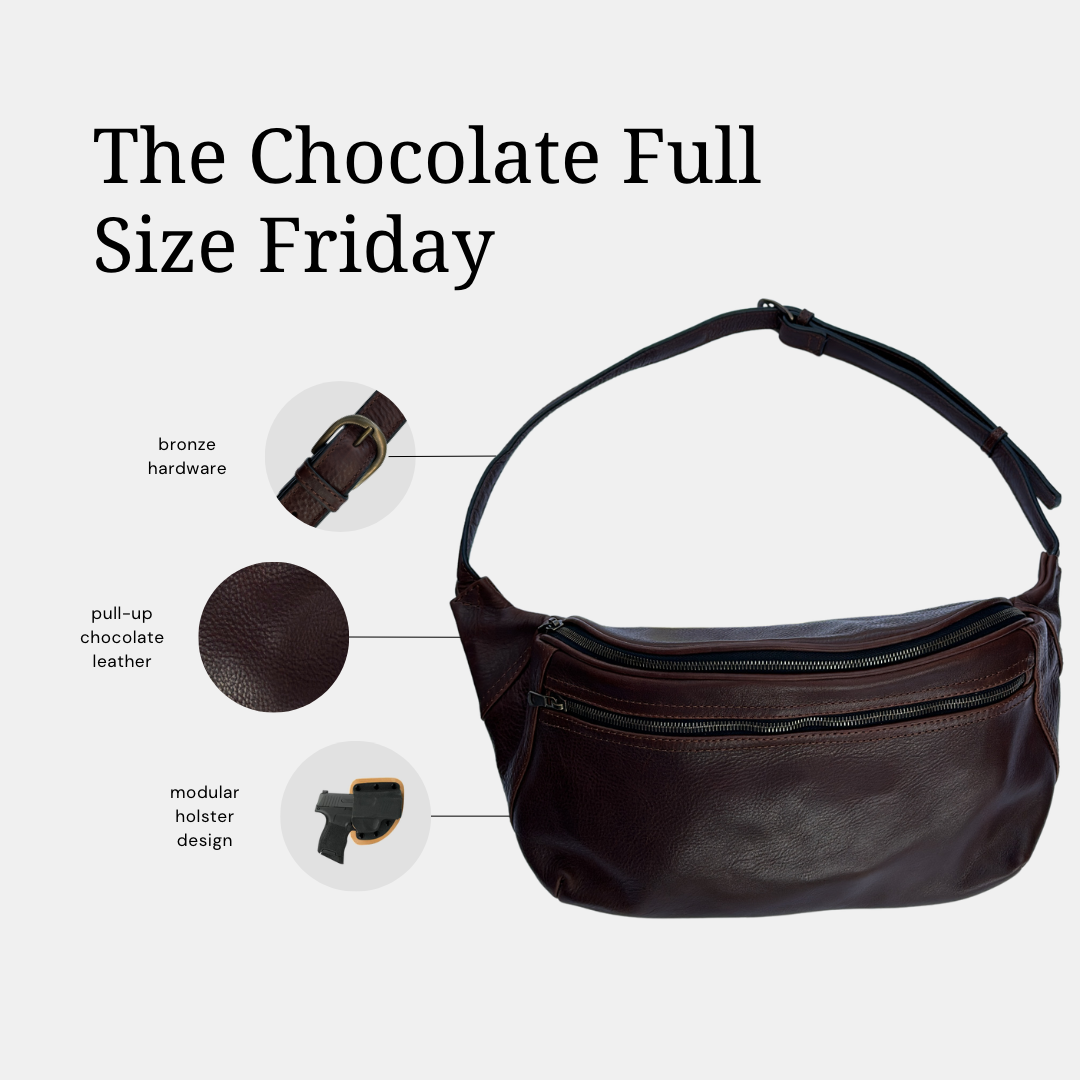 The Full Size Friday Concealed Carry Belt Bag