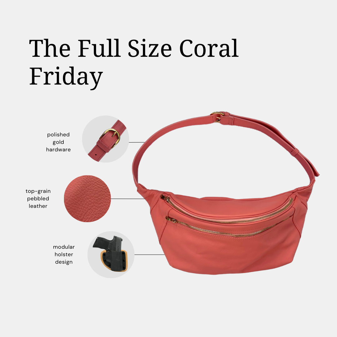 The Full Size Friday Concealed Carry Belt Bag