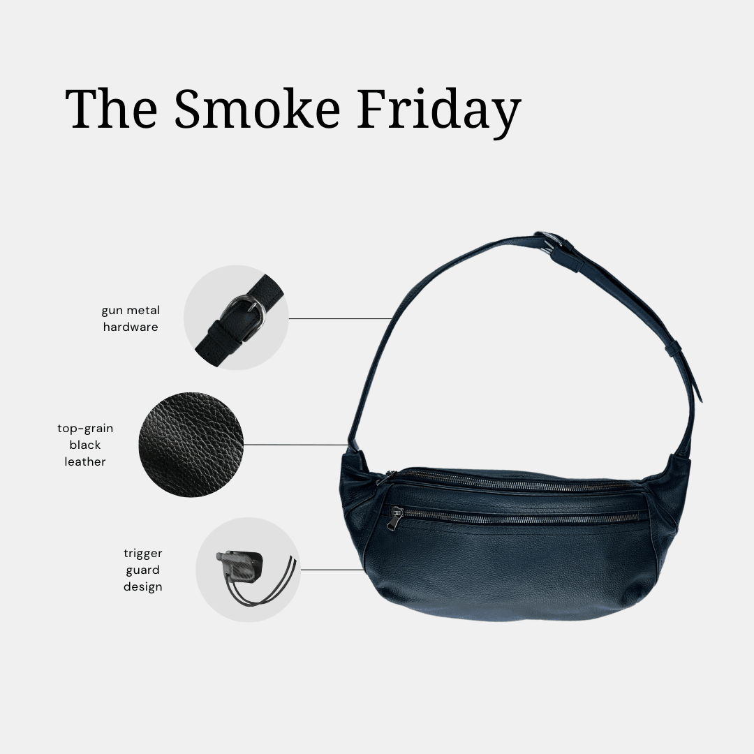 The Friday | Designer Concealed Carry Crossbody by Zendira