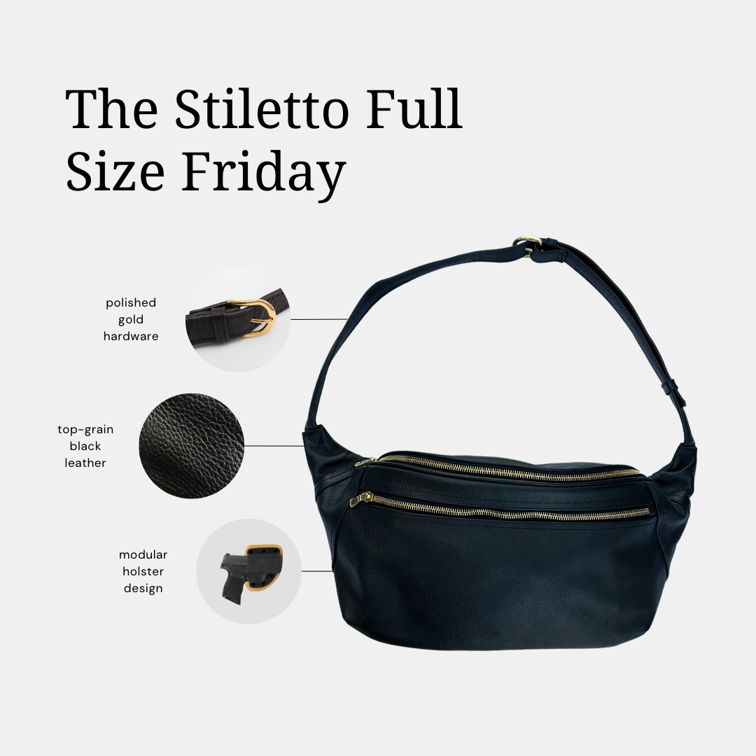 The Full Size Friday Concealed Carry Belt Bag