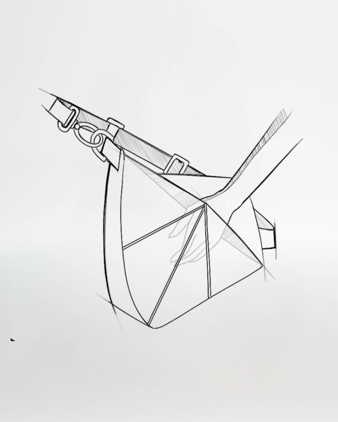 The Origami | Designer Concealed Carry Bag by Zendira