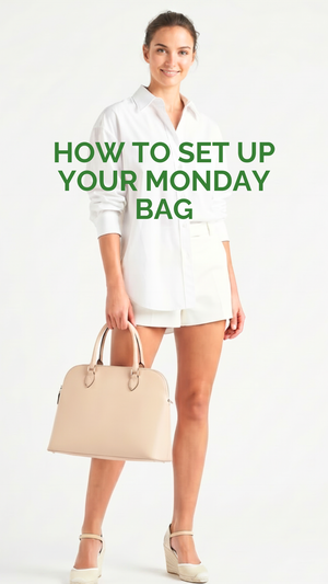 Thumbnail for how to video on the Zendira Monday concealed carry laptop bag