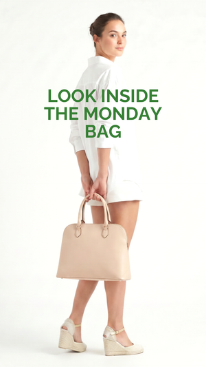 Thumbnail for how to video on the Zendira Monday concealed carry laptop bag