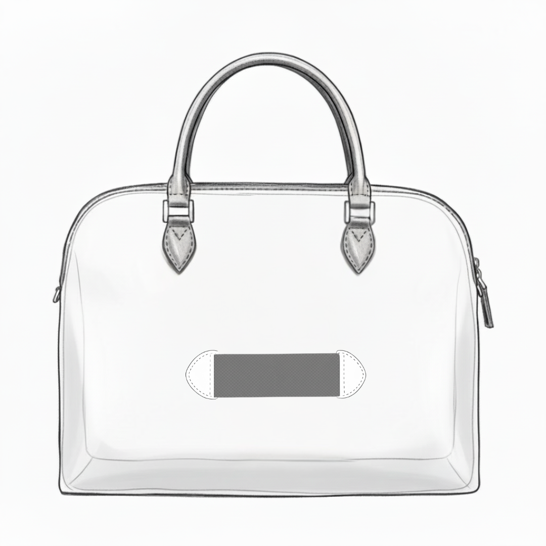 Interior drawing of the Zendira Monday concealed carry bag