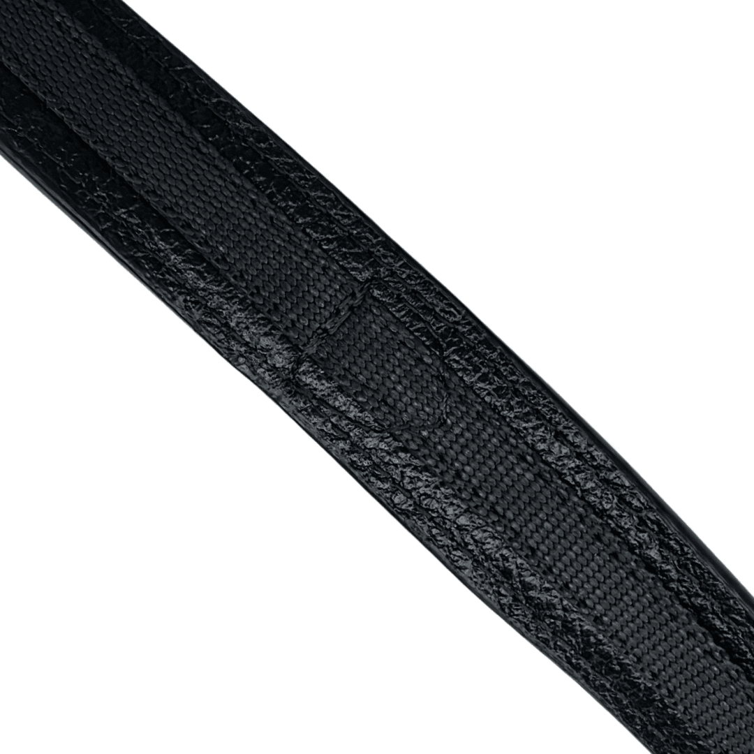 Cut resistant strap on the Zendira Saturday crossbody bag